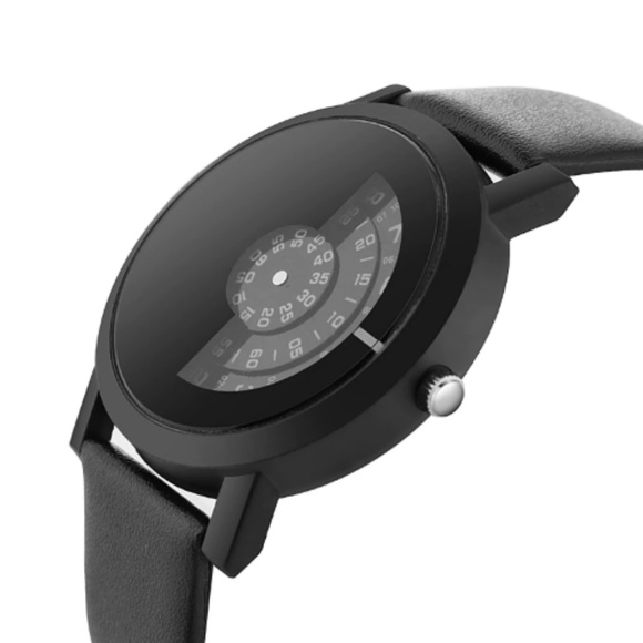 ⌚️NEW⌚️ Unisex Creative Leather Strap Quartz Watch - Picture 6 of 8